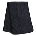Chanel Wool Silk Angora Lame CC Logo Embroidery Scarf