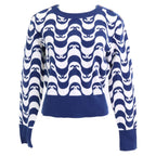 Chanel Allover CC Logo Button Knit Sweater 36