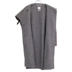 Hermes Check Cashmere 100% Stand Color 36 Jacket — view 4