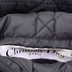 Dior Bee Embroidery Macro Cannage Quilted Reversible Cropped Jacket — view 5