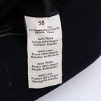 Hermes Wool Calfskin Detail Stand Combination Jacket 58 — view 7