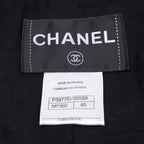 Chanel Zip Up Tweed Fringe Color 40 Jacket — view 5