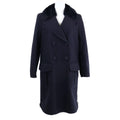 Fendi Mink Logo Button with Color Double Breasted 36 Jacket