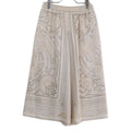 Hermes Candy Libris Bandana Silk Shorts 36