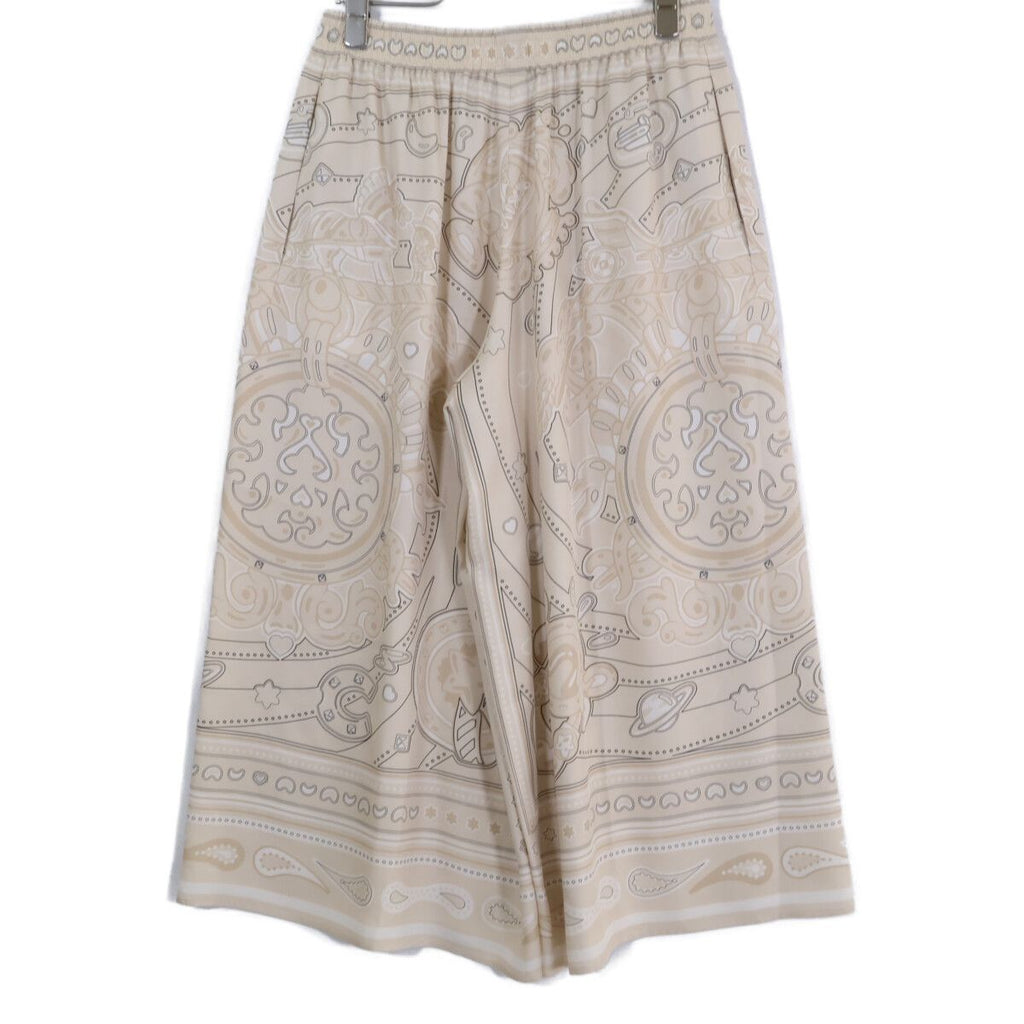 Hermes Candy Libris Bandana Silk Shorts 36 — view 2