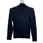 Chanel Logo Line High Neck Rib Knit 34 Sweater — view 2