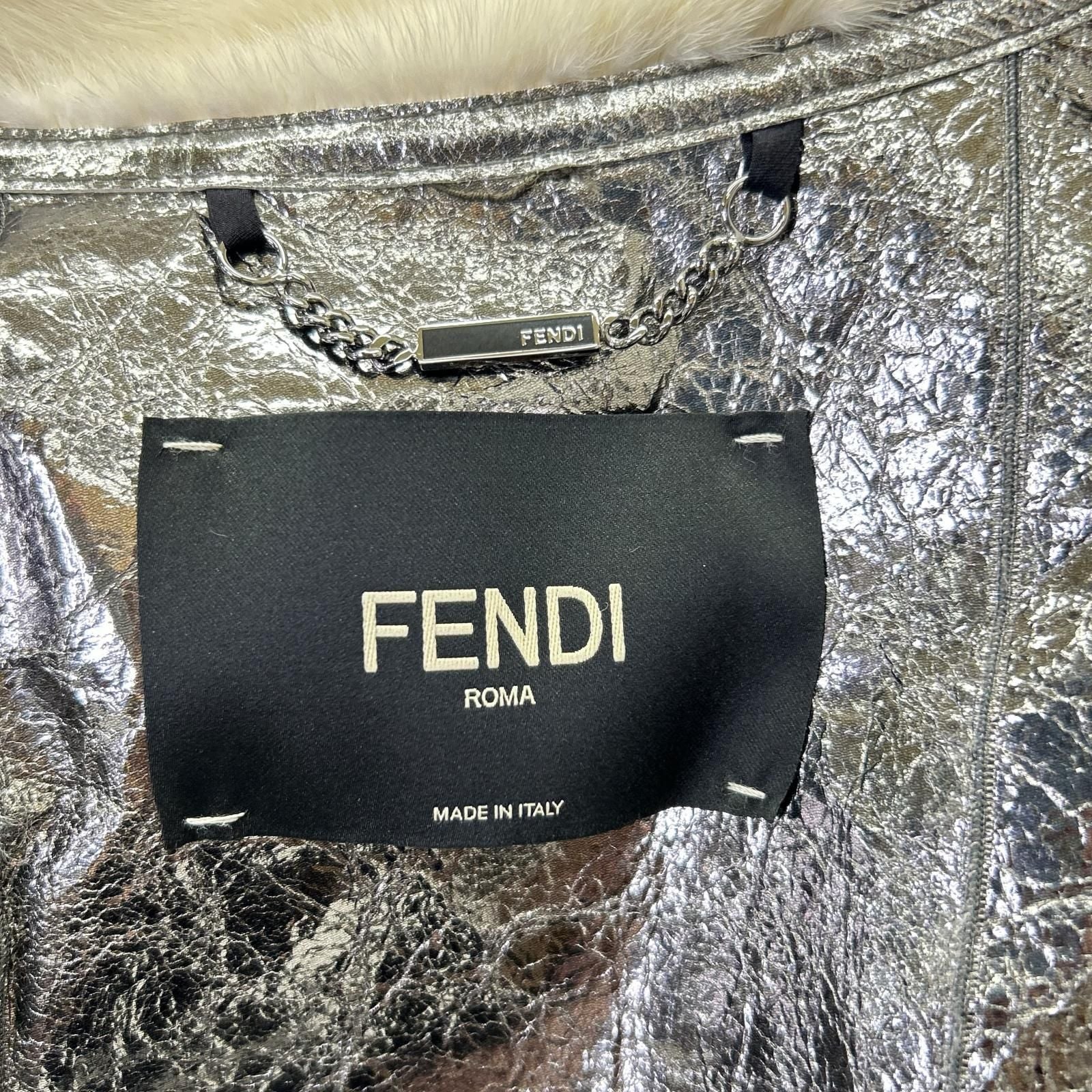 Fendi Waist Belt Front Hook Mink — view 6