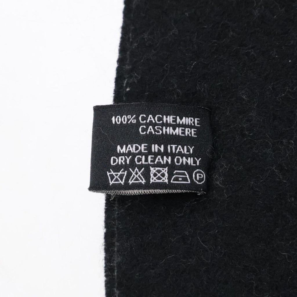 Chanel CC Logo Cashmere Large Shawl Scarf — view 4