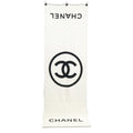 Chanel CC Logo Cashmere Large Shawl Scarf