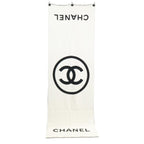 Chanel CC Logo Cashmere Large Shawl Scarf