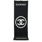 Chanel CC Logo Cashmere Large Shawl Scarf — view 2