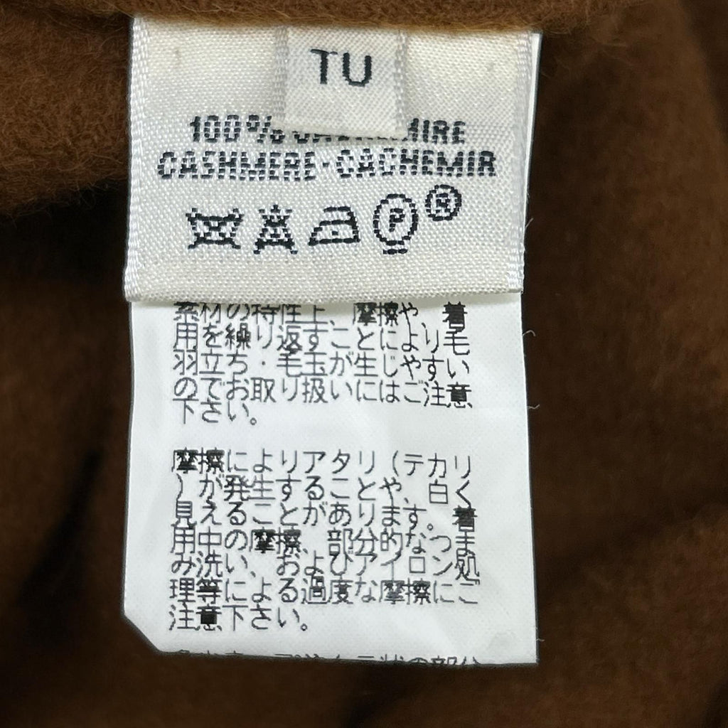 Hermes 06 Cashmere 100 Fringe Poncho TU Cape — view 6