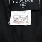 Chanel Logo Button Single 42 Jacket — view 7
