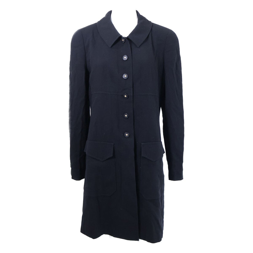 Chanel Logo Button Single 42 Jacket