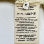 Hermes 2 1 Cashmere 100 Series Button Center Shim Mock Neck Knit Pullover 36 — view 6