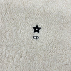 Dior le 244 AM 143 Cashmere Alpaca Silk le CD Star Embroidery Back Logo Knit — view 8