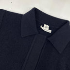 Hermes Cashmere 100 Series Button Cropped Shirt Knit Cardigan 34 — view 6