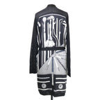 Hermes Twill Lane Long Cardigan with Waist Ribbon 34 — view 2