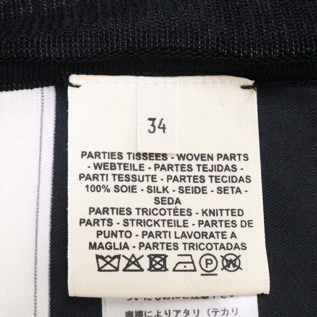 Hermes Twill Lane Long Cardigan with Waist Ribbon 34 — view 6
