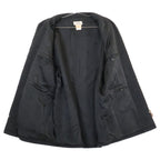 Hermes Cashmere Zip Up Half 52 Jacket — view 4