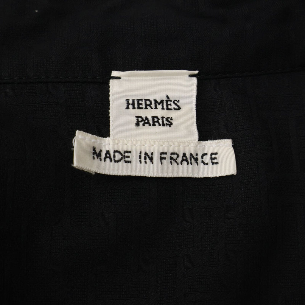 Hermes Mosaique Mosaic Long Shirt with Belt 34 — view 4