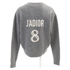 Dior J'adior 8 Cashmere Blend Boxy Sweater 36