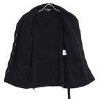 Chanel Pearl CC Logo with Belt Coco Button Cashmere Silk Cardigan Knit Jacket 34 — view 4