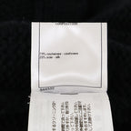 Chanel Pearl CC Logo with Belt Coco Button Cashmere Silk Cardigan Knit Jacket 34 — view 7