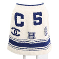 Chanel Cruise Line CC Logo Knit Mini 38 Sweater