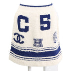 Chanel Cruise Line CC Logo Knit Mini 38 Sweater
