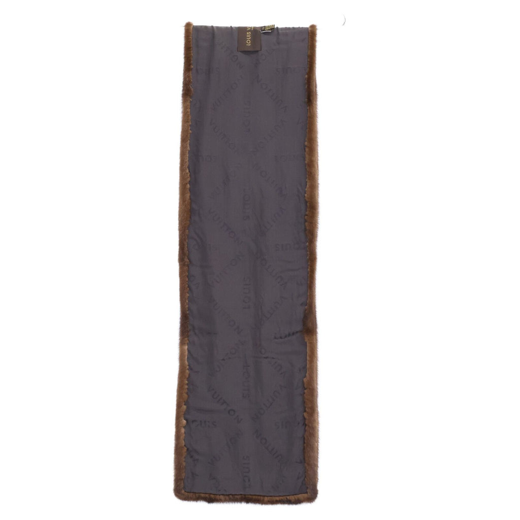 Louis Vuitton Monogram Mink Scarf — view 4