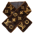 Louis Vuitton Monogram Mink Scarf