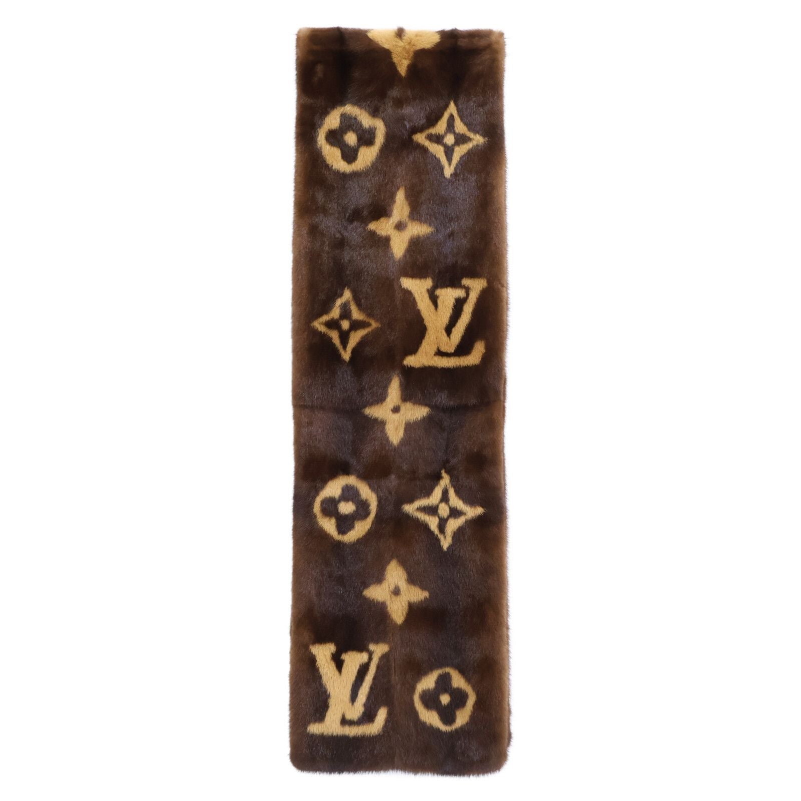 Louis Vuitton Monogram Mink Scarf — view 2