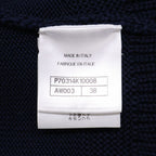 Chanel 21c CC Logo Button Peplum Knit Sweater 38 — view 6