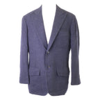 Hermes Belle Vest Cashmere Herringbone Tailored Jacket 52
