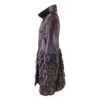 Fendi Calf Hair Lamb Mink Coat 38 — view 2