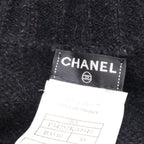 Chanel CC Button Cashmere Blend Knit Contrast 38 Sweater — view 4