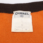 Chanel Cashmere 100 CC Logo Button Cardigan 38 — view 4