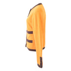 Chanel Cashmere 100 CC Logo Button Cardigan 38 — view 2