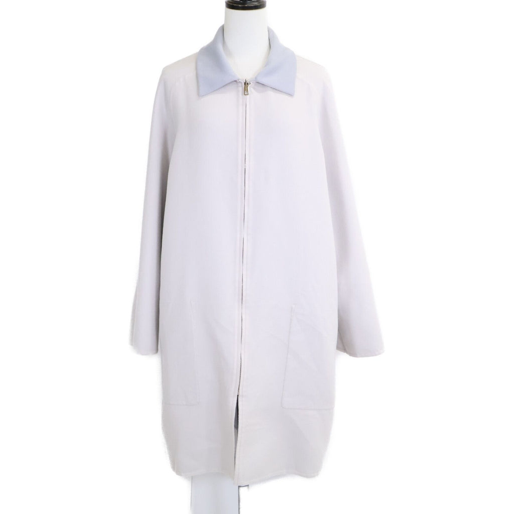 Hermes Double Face Cashmere Zip Coat 36 — view 4