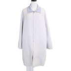Hermes Double Face Cashmere Zip Coat 36 — view 4