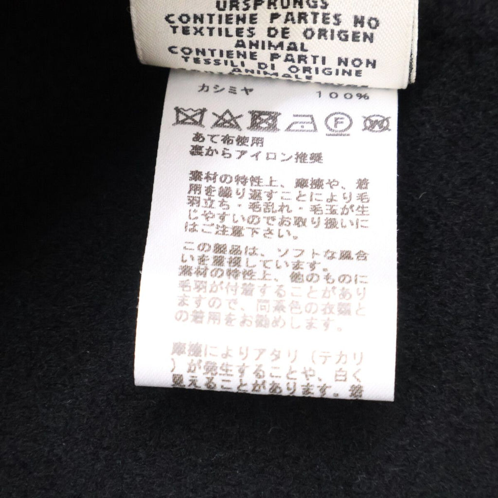Hermes Double Face Cashmere Oversize Short Coat 40 — view 7