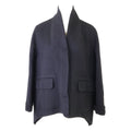 Hermes Double Face Cashmere Oversize Short Coat 40