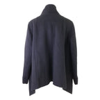 Hermes Double Face Cashmere Oversize Short Coat 40 — view 3
