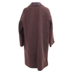 Hermes Series Button Wool Cashmere Chesterfield 38 Jacket — view 3
