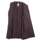 Hermes Series Button Wool Cashmere Chesterfield 38 Jacket — view 4