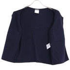 Chanel CC Logo Lion Button Cashmere Knit Cardigan 38 — view 4
