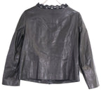Chanel Lambskin Collarless Jacket 38 — view 2