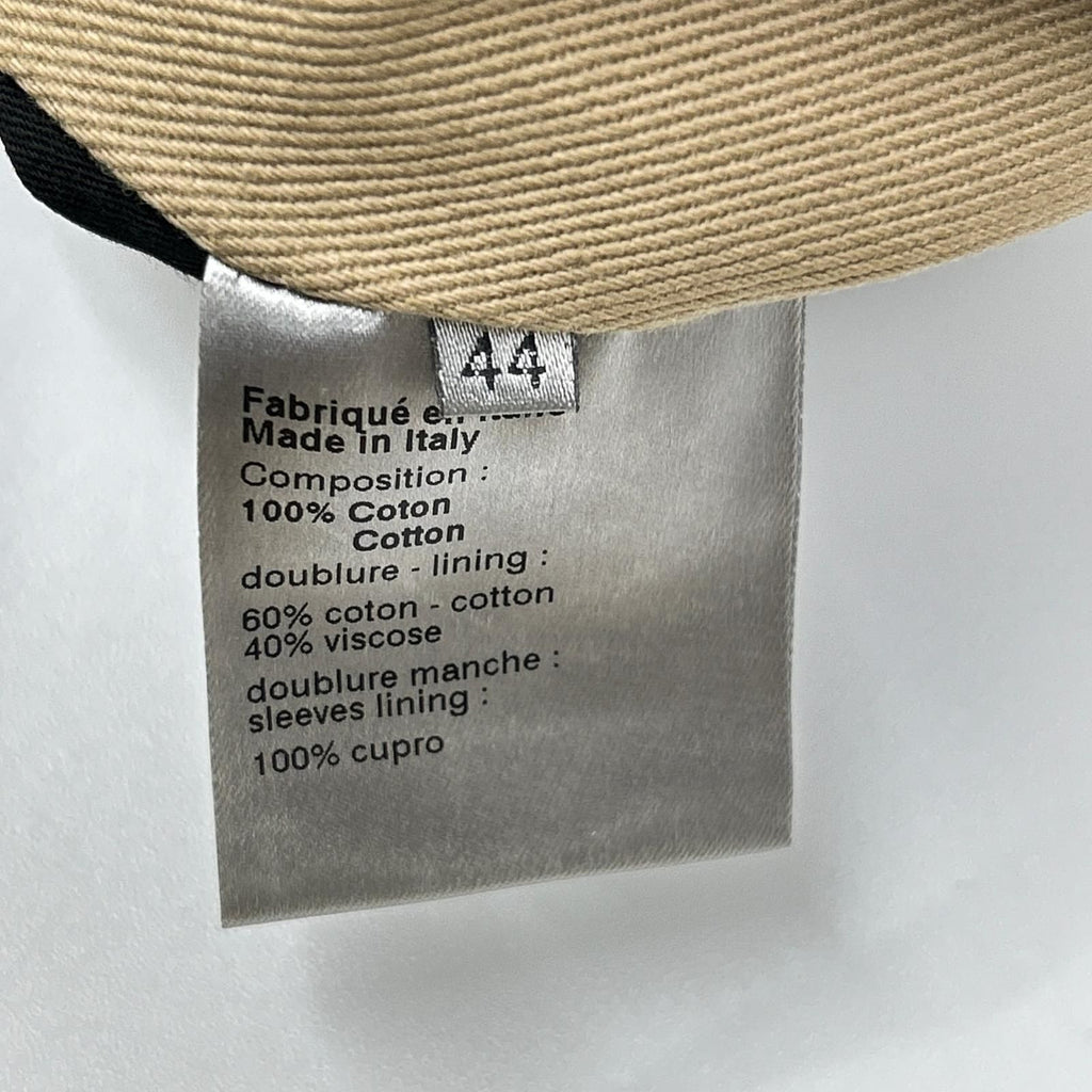 Dior Homme Beige Era Trench Coat 44 — view 6