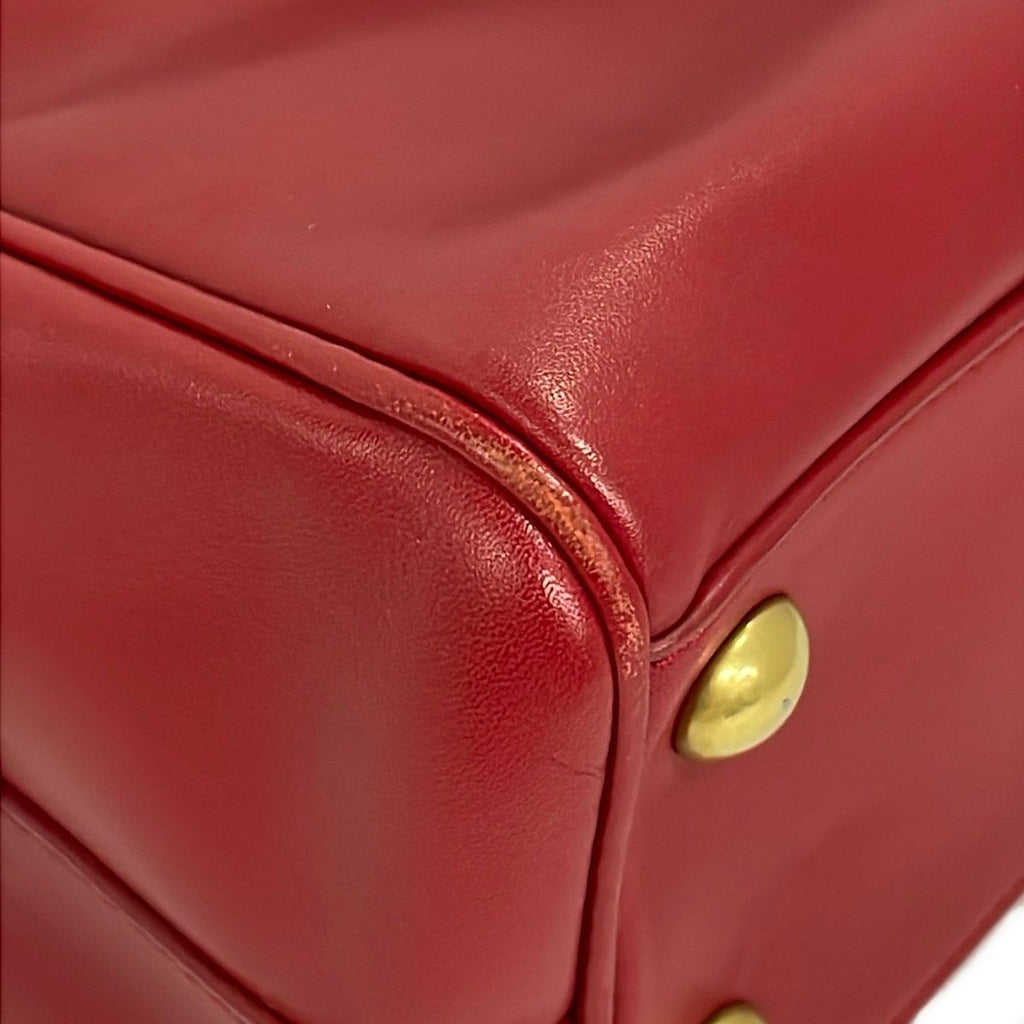 Saint Laurent Paris Handbag Classic Baby Duffle Red Leather — view 6